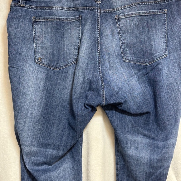 Kut From The Cloth Women's Jeans 24W Dark Blue Catherine Boyfriend - Picture 5 of 10